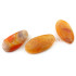 Achát ovál 40x20mm ORANGE