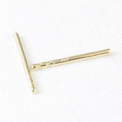 Dřík k připájení Au 585 (zlato 14kt)