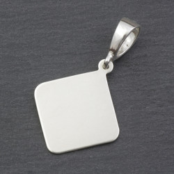 Čtverec pro gravírování 20x17 mm Ag 925