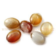 Achát oválek 16x12mm PERSIAN Achát oválek 16x12mm PERSIAN