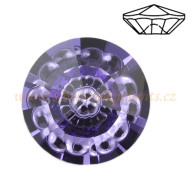 Swarovski 1681 Vision Round Stone 12mm  Tanzanite F Swarovski 1681 Vision Round Stone 12mm  Tanzanite F