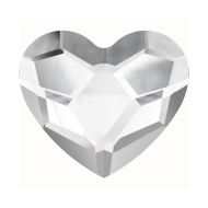 2808 Heart Flat Back 14mm Crystal F