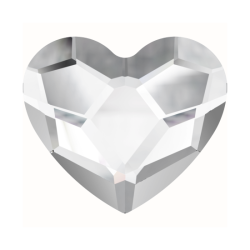 2808 Heart Flat Back 14mm Crystal F