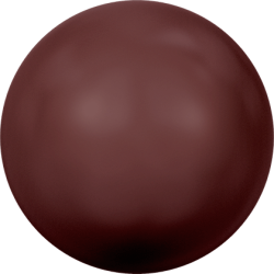 Crystal Maroon Pearl 6mm - NEPRŮCHOZÍ