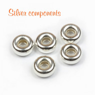 Rondelka hladká RH07 Ag925/1000 Rondelka hladká RH07 Ag925/1000