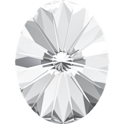 Swarovski Oval Rivoli 4122 8x6mm - Crystal F