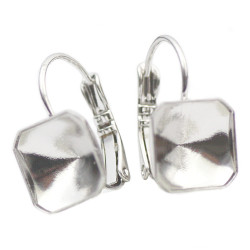 Bižuterní náušnicový háček pro Kaleidoscope 4499  10mm Rh - ROVNÝ