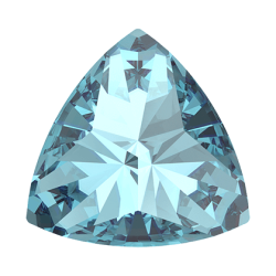Kaleidoscope Triangle 4799 Aquamarine 9,2x9,4mm