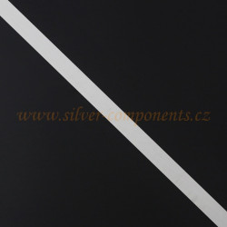 Pásovinka obruba hladká  5mm Ag 999 tl.0,3mm  /30cm/