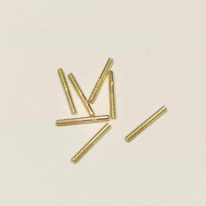 Dřík k připájení ZÁVITOVÝ Au 585