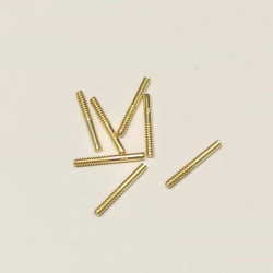 Dřík k připájení ZÁVITOVÝ Au 585