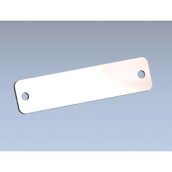 Polotovar destička náramková obdélník 23x5,5x0,5mm - Ag 925/1000