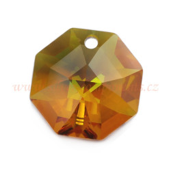 Swarovski STRASS® 8115  14 mm -  Topaz Blue AB