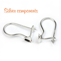 Afroháček uzavřený AZ04 Ag 925/1000