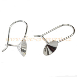 Afroháček uzavřený pro Rivoli ss39 (8mm) Ag 925