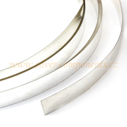 Polotovar plech 0,5mm pásek 10mm Ag 999 /1cm/