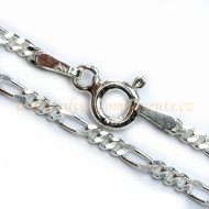 Řetízek Figaro 1,95  Ag 925 - 42cm Řetízek Figaro 1,95  Ag 925 - 42cm