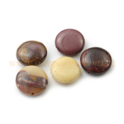 Jaspis mokait čočka 16mm