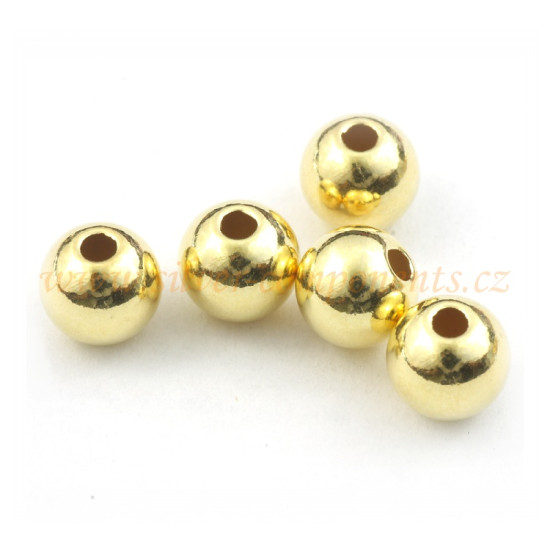 Kulička hladká KHZ025 Au 585/1000 (zlato 14kt)