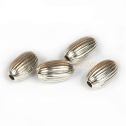 Oliva rýhovaná OR03 Ag 925/1000