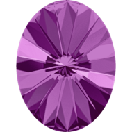 Swarovski Oval Rivoli 4122 14x10mm - Amethyst F Swarovski Oval Rivoli 4122 14x10mm - Amethyst F