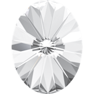 Swarovski Oval Rivoli 4122 14x10mm - Crystal F Swarovski Oval Rivoli 4122 14x10mm - Crystal F
