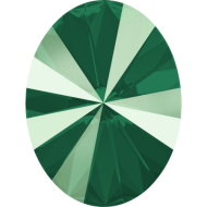 Swarovski Oval Rivoli 4122 8x6mm - Royal Green Swarovski Oval Rivoli 4122 8x6mm - Royal Green