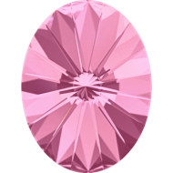 Swarovski Oval Rivoli 4122 14x10mm - Rose F Swarovski Oval Rivoli 4122 14x10mm - Rose F