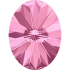 Swarovski Oval Rivoli 4122 8x6mm - Rose F
