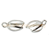 Šlupna masivní s očkem SLMO04  Ag 925 Šlupna masivní s očkem SLMO04  Ag 925