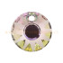 Swarovski Sun 6724/G  12mm Vitrail Light P