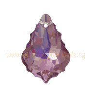 Swarovski baroko 22x15mm -  Light Amethyst AB Swarovski baroko 22x15mm -  Light Amethyst AB