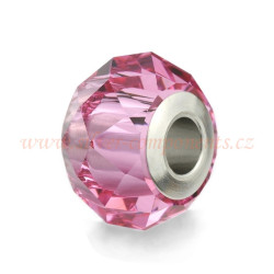 BeCharmed Briolette Bead 5948 - Rose