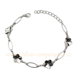 Bižuterní náramek pro Kytičky 4744 10mm Rh