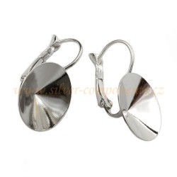 Bižuterní náušnicový háček pro Rivoli 16mm Rh