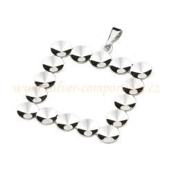 Bižuterní přívěsek RÁMEČEK pro Rivoli SS29 - Rh