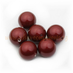 Crystal Bordeaux Pearl 5mm