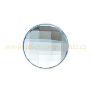 Swarovski Chessboard Circle 2035 14mm - Aquamarine F Swarovski Chessboard Circle 2035 14mm - Aquamarine F