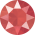 Swarovski Xirius Chaton SS39 Crystal Light Coral