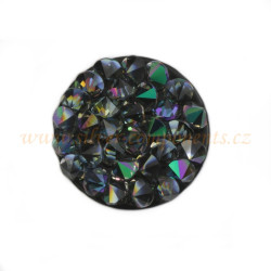 Swarovski Crystal Rocks 15mm black/PARSH