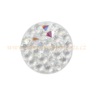 Swarovski Crystal Rocks 15mm Crystal AB Swarovski Crystal Rocks 15mm Crystal AB