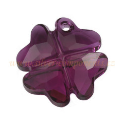 Swarovski Clover 6764 19 mm - Fuchsia
