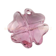 Swarovski Clover 6764 19 mm - Light Rose Swarovski Clover 6764 19 mm - Light Rose