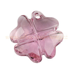 Swarovski Clover 6764 19 mm - Light Rose
