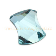 Swarovski Curvy 2540 12x9,5mm - Light Turquoise F Swarovski Curvy 2540 12x9,5mm - Light Turquoise F