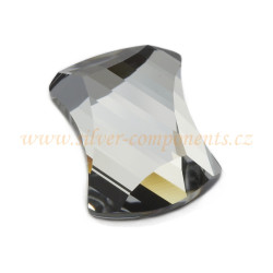 Swarovski Curvy 2540 12x9,5mm - Silver Night F