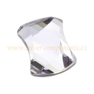 Swarovski Curvy 2540 12x9,5mm - Smoky Mauve F Swarovski Curvy 2540 12x9,5mm - Smoky Mauve F