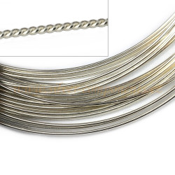Drát SPIRÁL 1mm Ag 925  /1cm/
