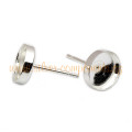 STŘÍBRNÉ KOMPONENTY Ag 925 pro Rose Cut 8mm