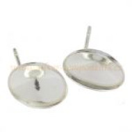 Dřík pro Oval Rivoli 8mm Ag 925 Dřík pro Oval Rivoli 8mm Ag 925